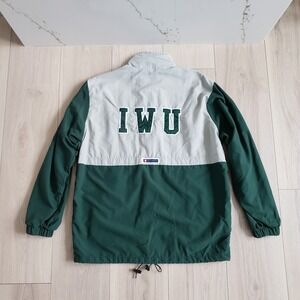 Boathouse Jacket Unisex S Green Vintage IWU Embroidered Made in USA
